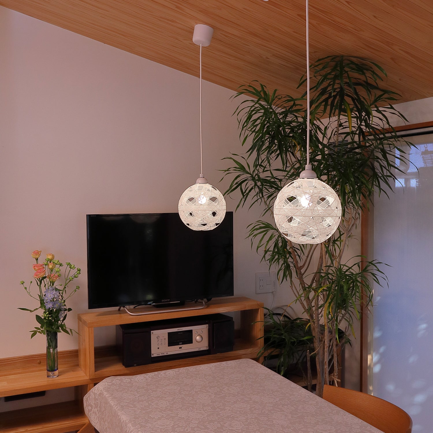 RIBBON φ190 pendant